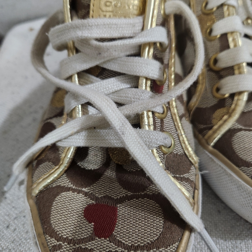 Coach Sneakers Dee Q998 Secret Admirer size 5B : - Picture 2 of 10